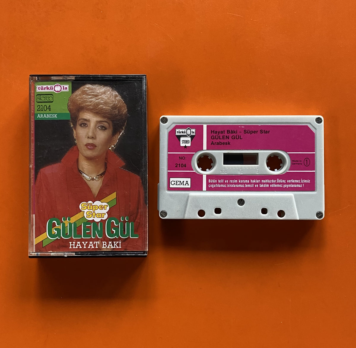 Гуленьки（Gulenki） Gülen Gül / Hayat Baki, Kaset Türküola Almanya – Vintage Records