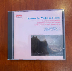Ayla Erduran, Ayşegül Sarıca, Franck, Debussy, Grieg / Sonatas For Violin And Piano, CD