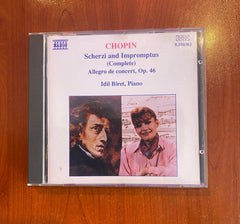 İdil Biret, Chopin / Scherzi And Impromptus (Complete) / Allegro De Concert, Op. 46, CD
