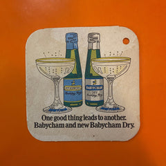 Babycham Dry, Bardak Altlığı