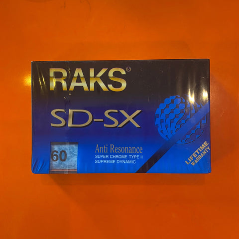 RAKS SD-SX 60, Boş Kaset