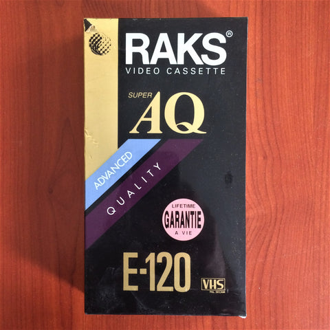 Raks, Super AQ E-120 VHS Boş Kaset