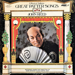 John Reed, D'Oyly Carte Opera Company / Gilbert & Sullivan Great Patter Songs, LP