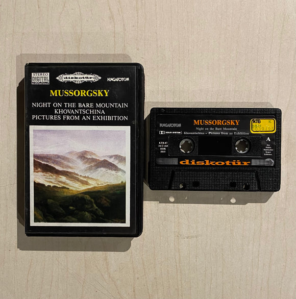 Mussorgsky, Gyula Németh / Khovantschina, Introduction - Night On The Bare Mountain - Pictures From An Exhibition, Kaset