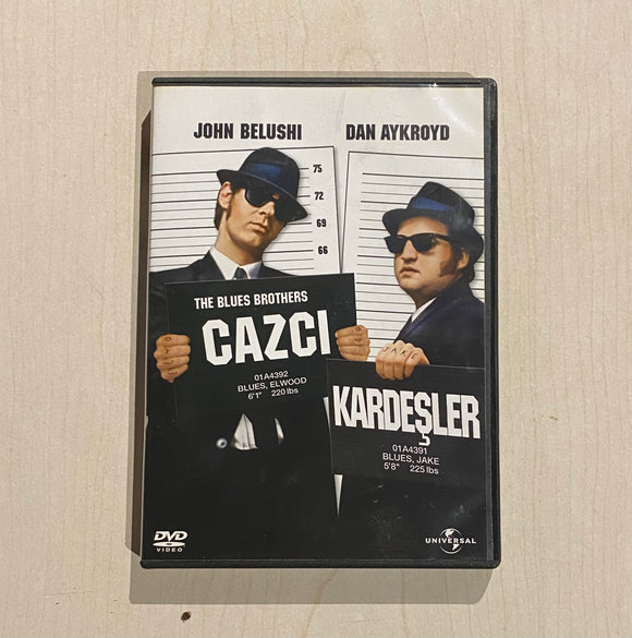 John Belushi, Dan Aykroyd / Cazcı Kardeşler - The Blues Brothers, DVD