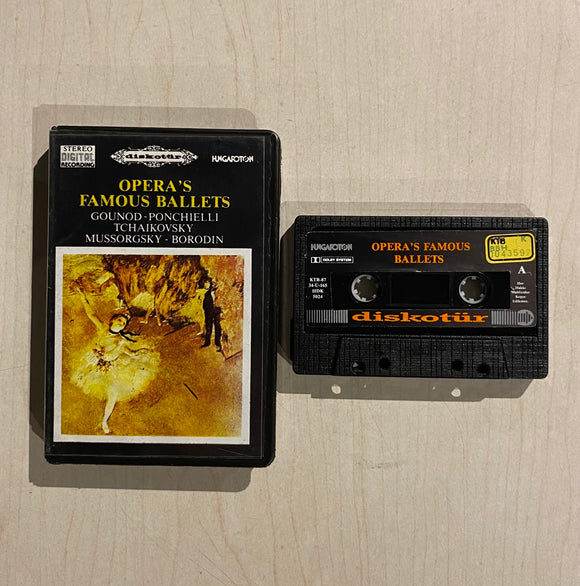 Janos Sandor, Hungarian State Opera Orchestra / Opera's Famous Ballets, Kaset