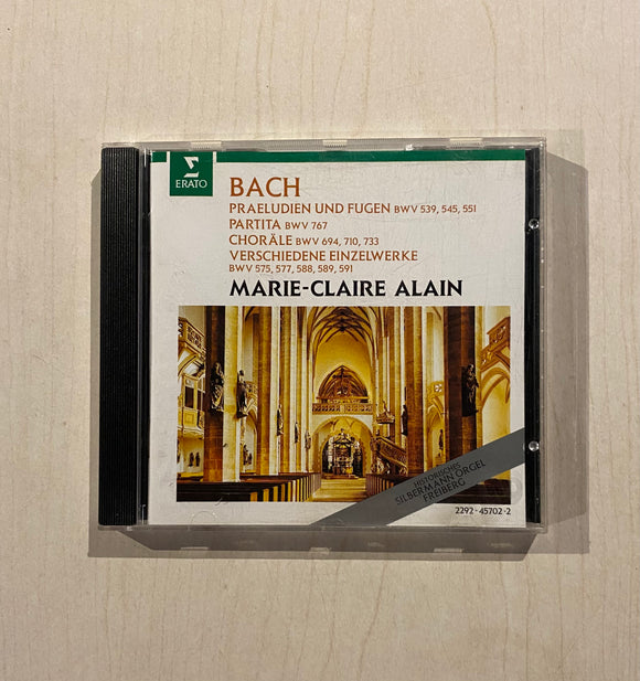 Bach, Marie-Claire Alain / Orgelwerke, BWV 539, 545, 767, CD