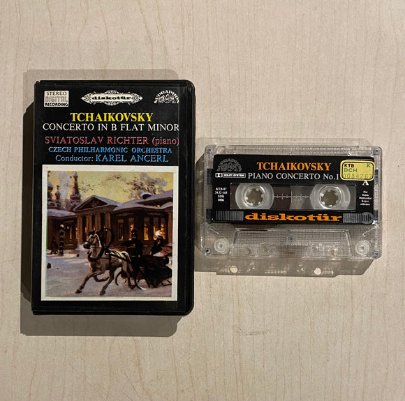 Tchaikowsky - Sviatoslav Richter, Karel Ancerl / Concerto in B Flat Minor, Kaset