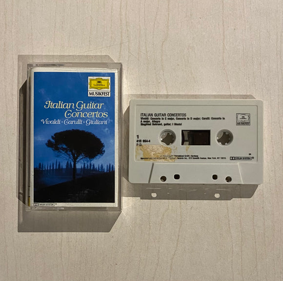Vivaldi • Carulli • Giuliani; Siegfried Behrend • I Musici / Italian Guitar Concertos, Kaset