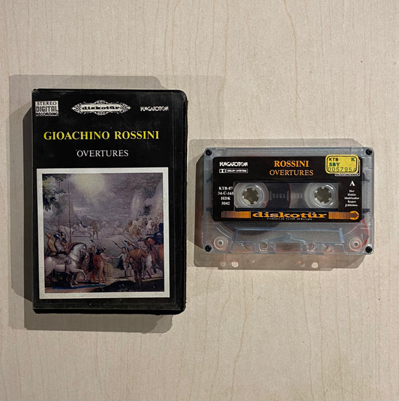 Rossini, Ádám Fischer / Overtures, Kaset