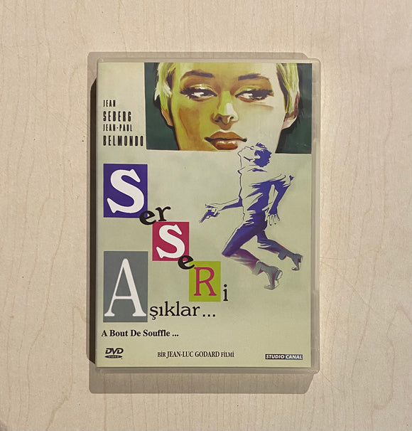 Jean-Luc Godard, Jean Seberg, Jean-Paul Belmondo / Serseri Aşıklar - A Bout De Souffle, DVD