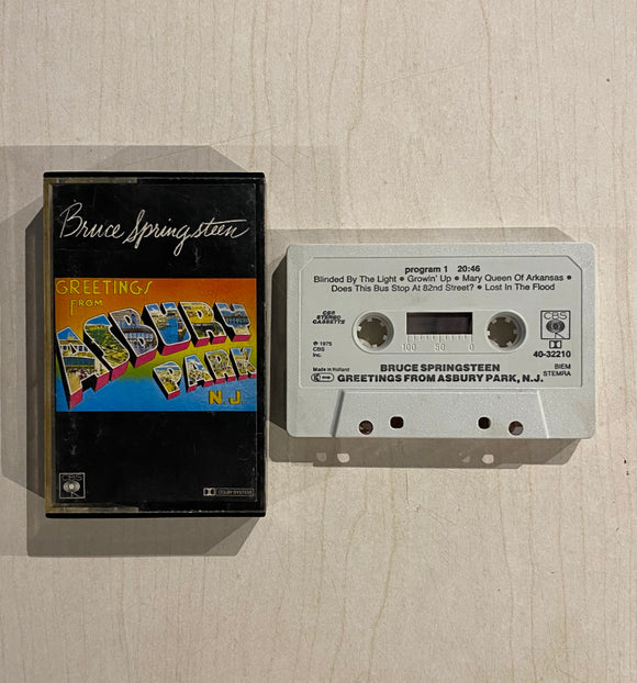 Bruce Springsteen / Greetings From Asbury Park N.J., Kaset