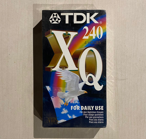 TDK, XQ 240 VHS, Boş Kaset