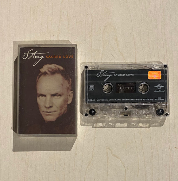 Sting / Sacred Love, Kaset