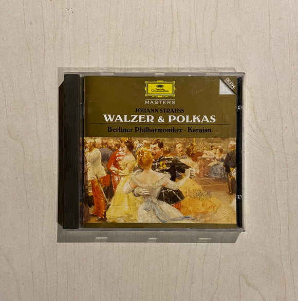 Johann Strauss - Berliner Philharmoniker • Karajan / Walzer & Polkas, CD