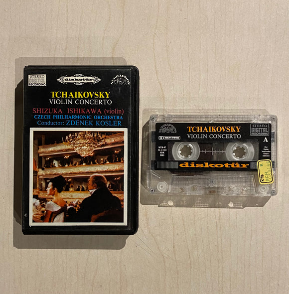 Tchaikovsky - Shizuka Ishikawa, , Zdeněk Košler / Violin Concerto, Kaset