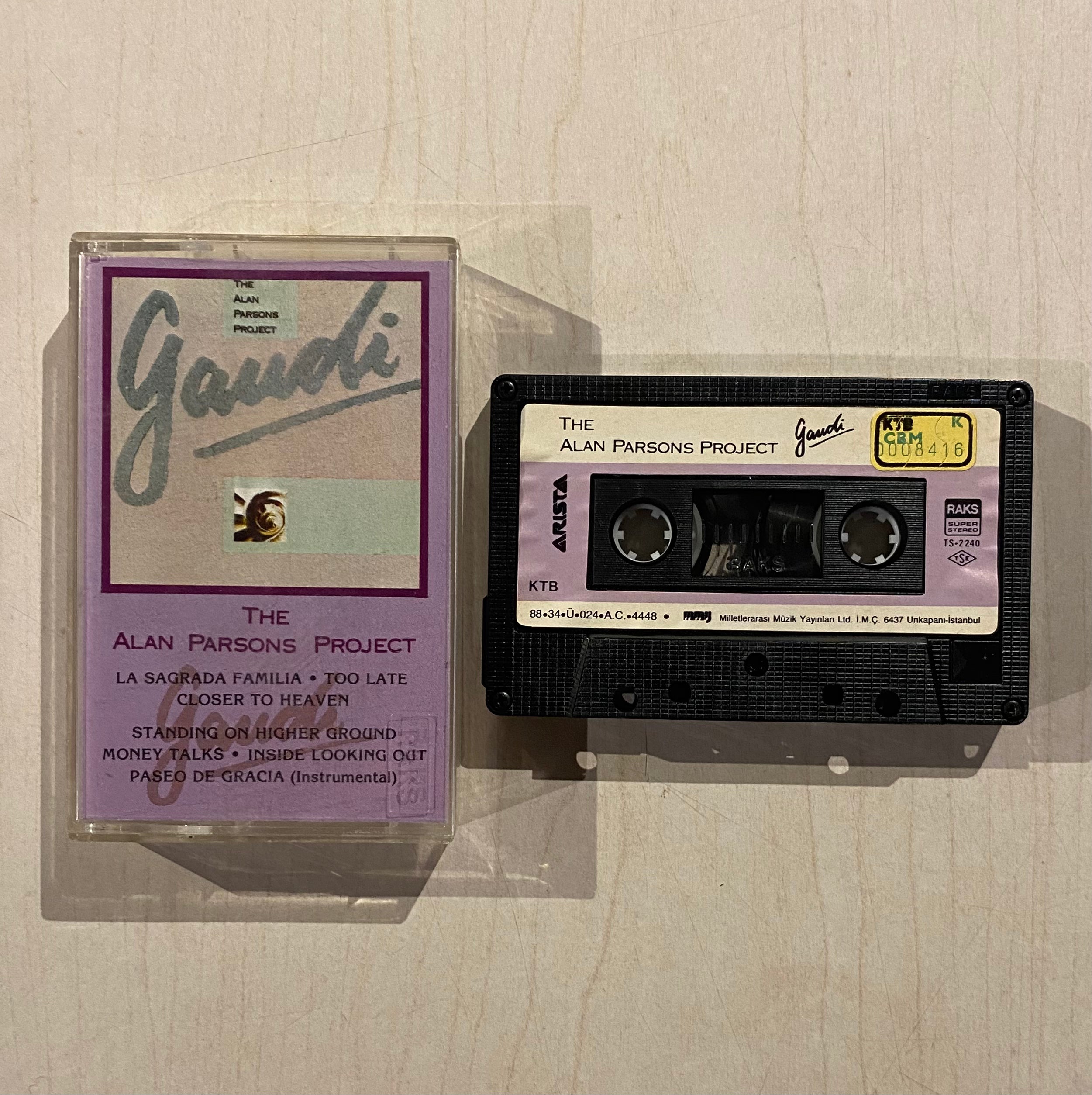 Alan Parsons Project, The / Gaudi, Kaset – Vintage Records