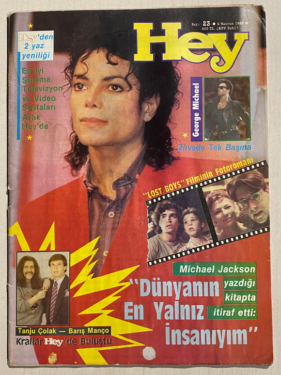 Hey, 1988, Sayı: 23, 6 Haziran, Dergi