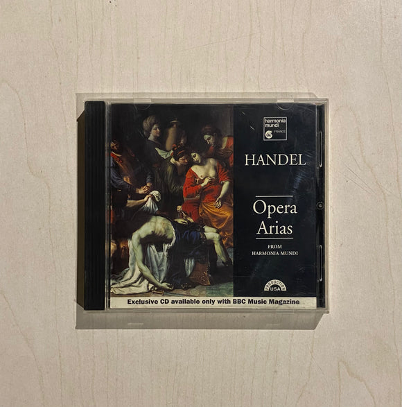 Handel / Opera Arias (From Harmonia Mundi), CD