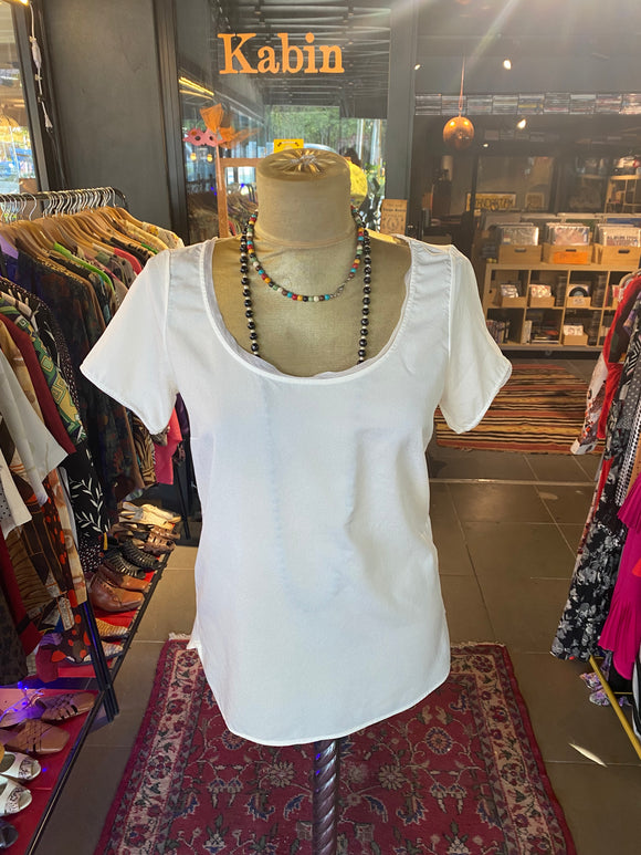 Massimo Dutti Sırt Detaylı Bluz