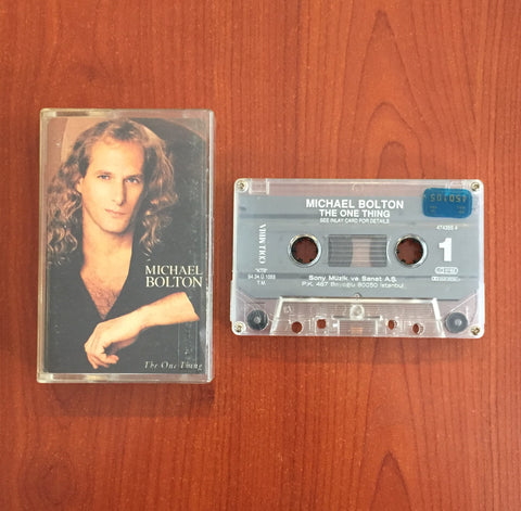 Michael Bolton / The One Thing, Kaset