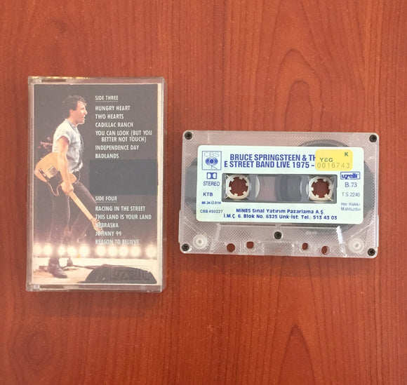 Bruce Springsteen / Bruce Springsteen & The E Street Band Live 1975*'85 Vol.2, Kaset