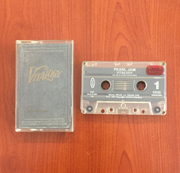 Pearl Jam / Vitalogy, Kaset