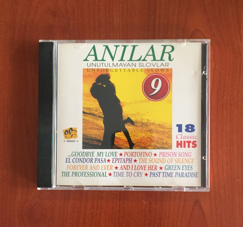 Çeşitli Sanatçılar / Anılar 9 - Unutulmayan Slovlar, CD
