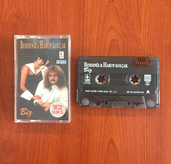 Bendeniz & Harun Kolçak / Biz, Kaset Maxi-Single