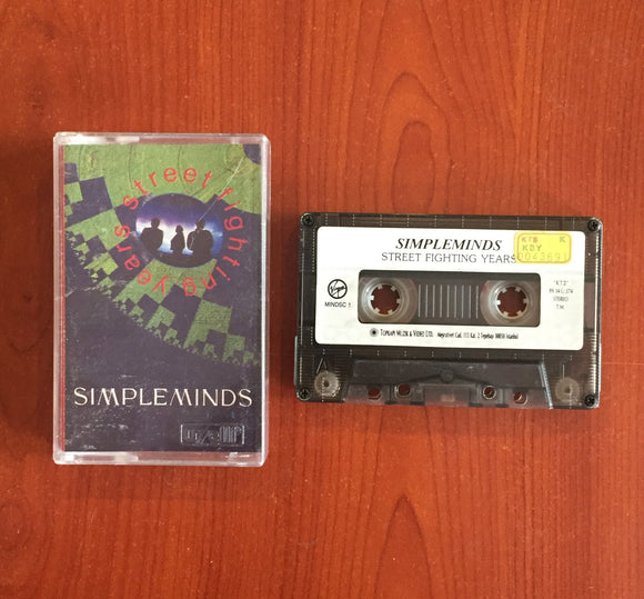 Simple Minds / Street Fighting Years, Kaset