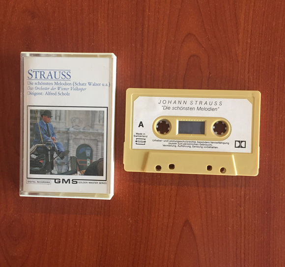 Johann Strauss Jr. / Die Schönsten Melodien Von Johann Strauss, Kaset