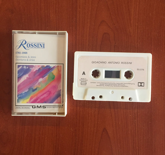 Rossini / Ouvertüren & Arien, Kaset