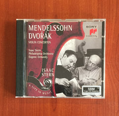 Mendelssohn, Dvořák, Isaac Stern, Philadelphia Orchestra, Eugene Ormandy / Violin Concertos, CD