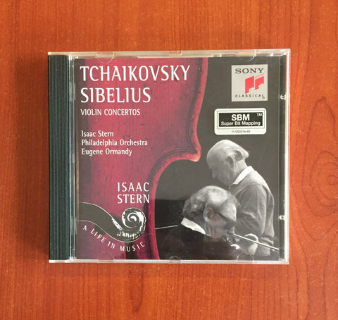 Tchaikovsky, Sibelius, Isaac Stern, Philadelphia Orchestra, Eugene Ormandy / Violin Concertos, CD