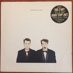 Pet Shop Boys / Actually, LP
