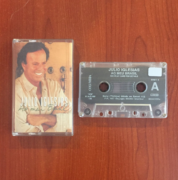 Julio Iglesias / Ao Meu Brasil, Kaset