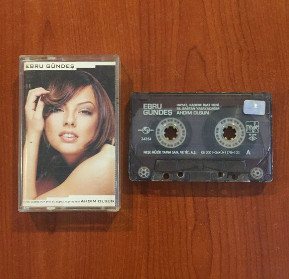 Ebru Gündeş / Ahdım Olsun, Kaset