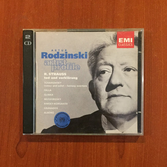 Artur Rodzinski, The Royal Philharmonic Orchestra, Philharmonia Orchestra / Artur Rodzinski; Artist Profile, 2 x CD