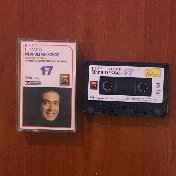 Giuseppe Di Stefano / Neapolitan Songs Best Loved Classics 17, Kaset