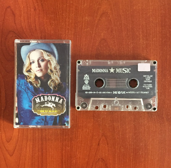 Madonna / Music, Kaset