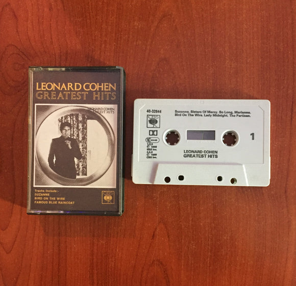 Leonard Cohen / Greatest Hits, Kaset
