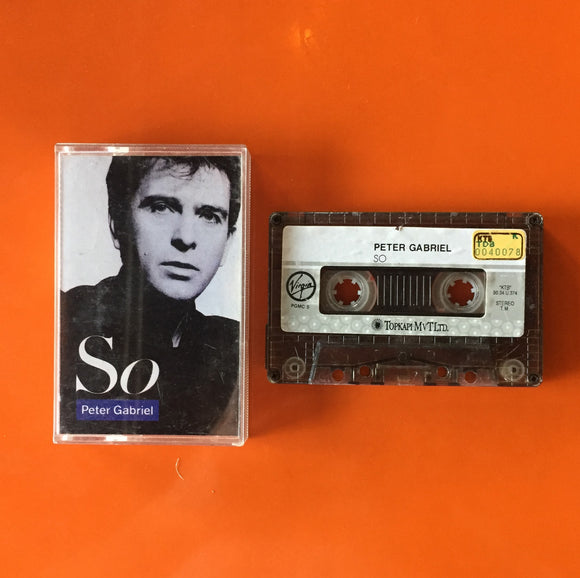 Peter Gabriel / So, Kaset