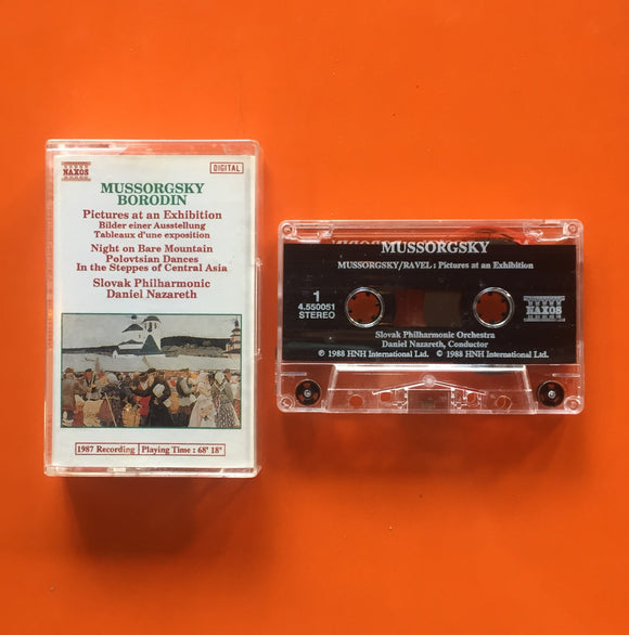 Mussorgsky - Borodin / Pictures At An Exhibition • Night On Bare Mountain • Polovtsian Dances • In The Steppes Of Central Asia, Kaset