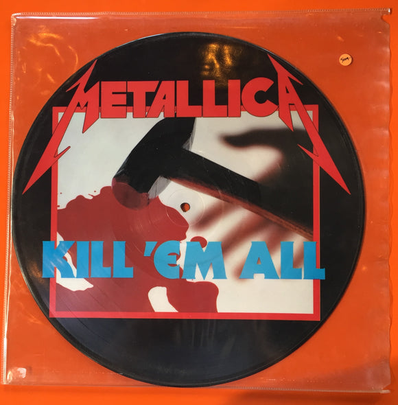 Metallica / Kill 'Em All, LP Limited Edition Picture Disc, Reissue 1986
