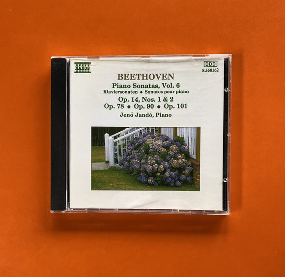 Beethoven, Jenö Jandó / Piano Sonatas, Vol. 6: Op. 14 Nos. 1 & 2 • Op. 78 • Op.90 • Op. 101, CD Naxos 550162