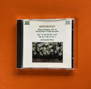 Beethoven, Jenö Jandó / Piano Sonatas, Vol. 8, CD Naxos 550167