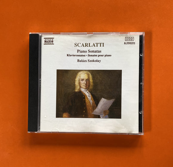 Scarlatti - Balázs Szokolay / Piano Sonatas, CD Naxos 550252