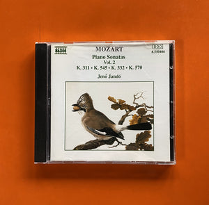 Mozart, Jenö Jandó / Piano Sonatas Vol. 2, CD Naxos 550446