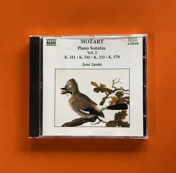 Mozart, Jenö Jandó / Piano Sonatas Vol. 2, CD Naxos 550446