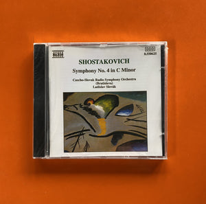 Shostakovich, Ladislav Slovák / Symphony No. 4 In C Minor, CD Naxos 550625